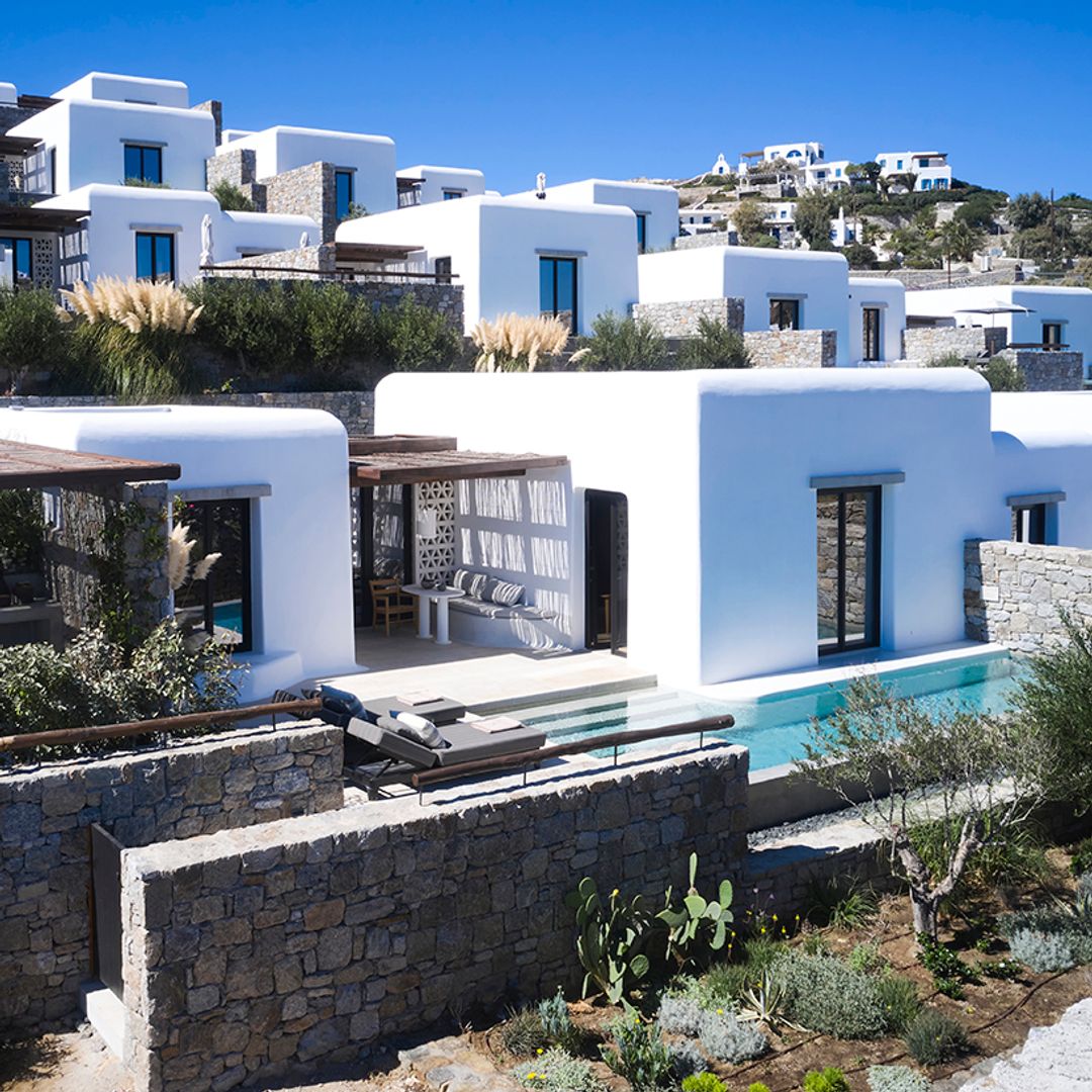 exterior shot of Kalesma Mykonos 