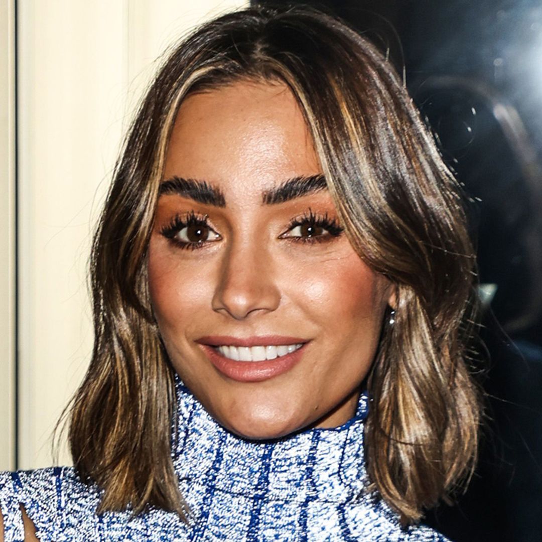 Frankie Bridge wows in unexpected string dress – but fans are confused
