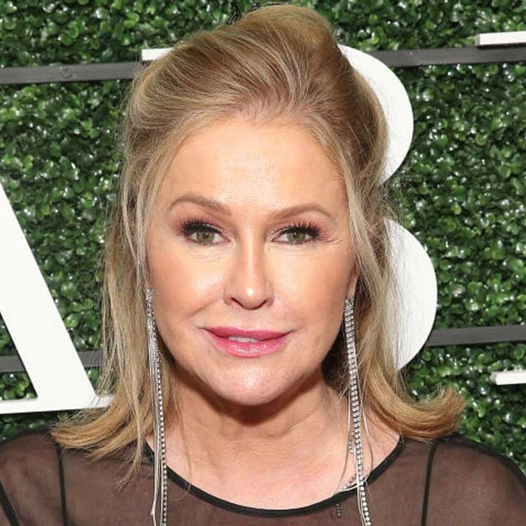 Kathy Hilton is a bohemian beauty in the most eye-catching outfit