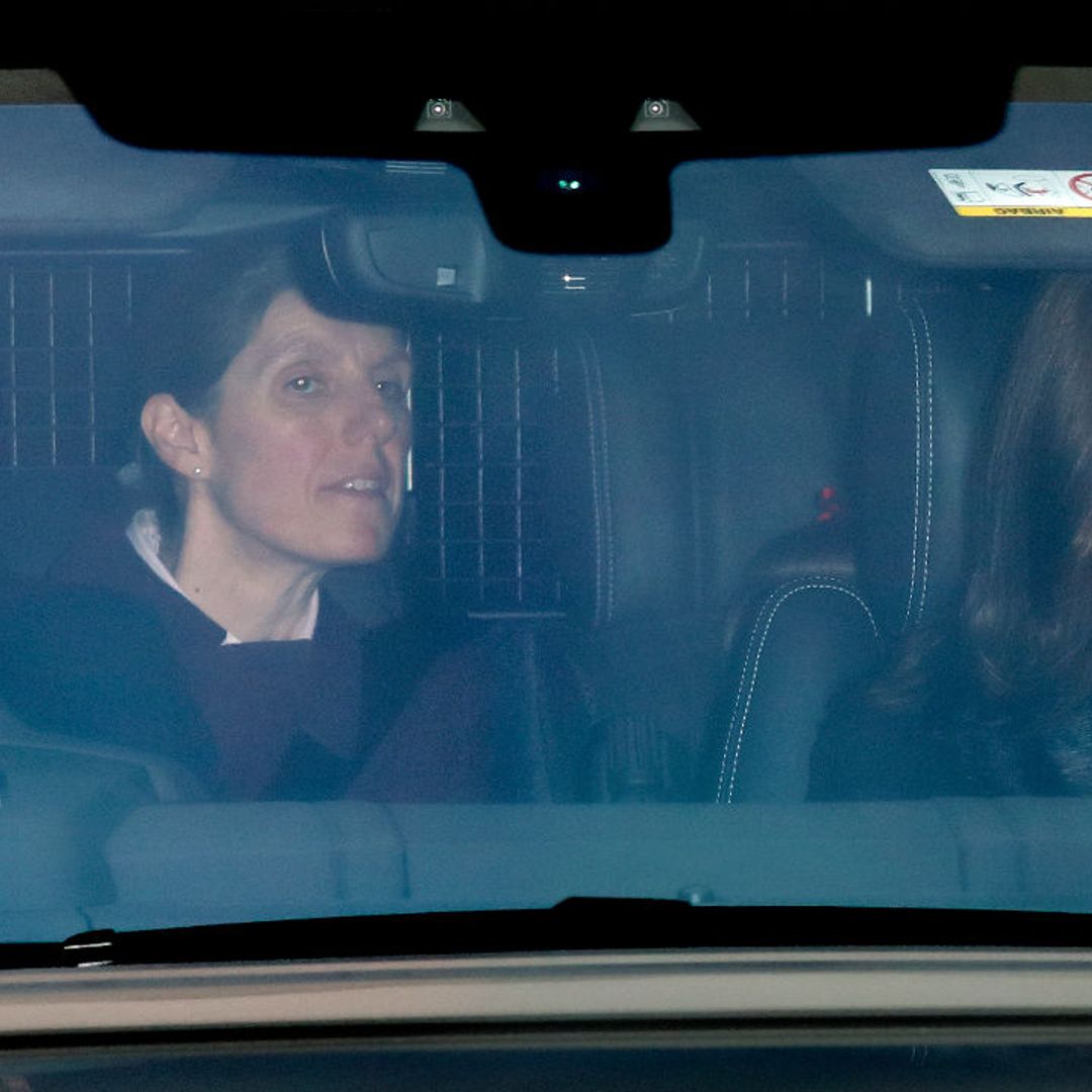 Prince William and Kate Middleton return to London after half term break with children