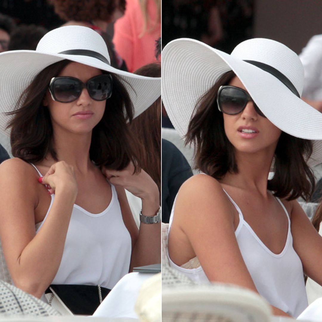 'TOWIE's Lucy Mecklenburgh mingles with the A list in the French Riviera