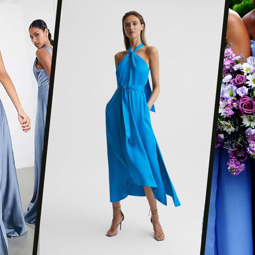 13 best blue bridesmaid dresses: From cornflower blue to elegant navy