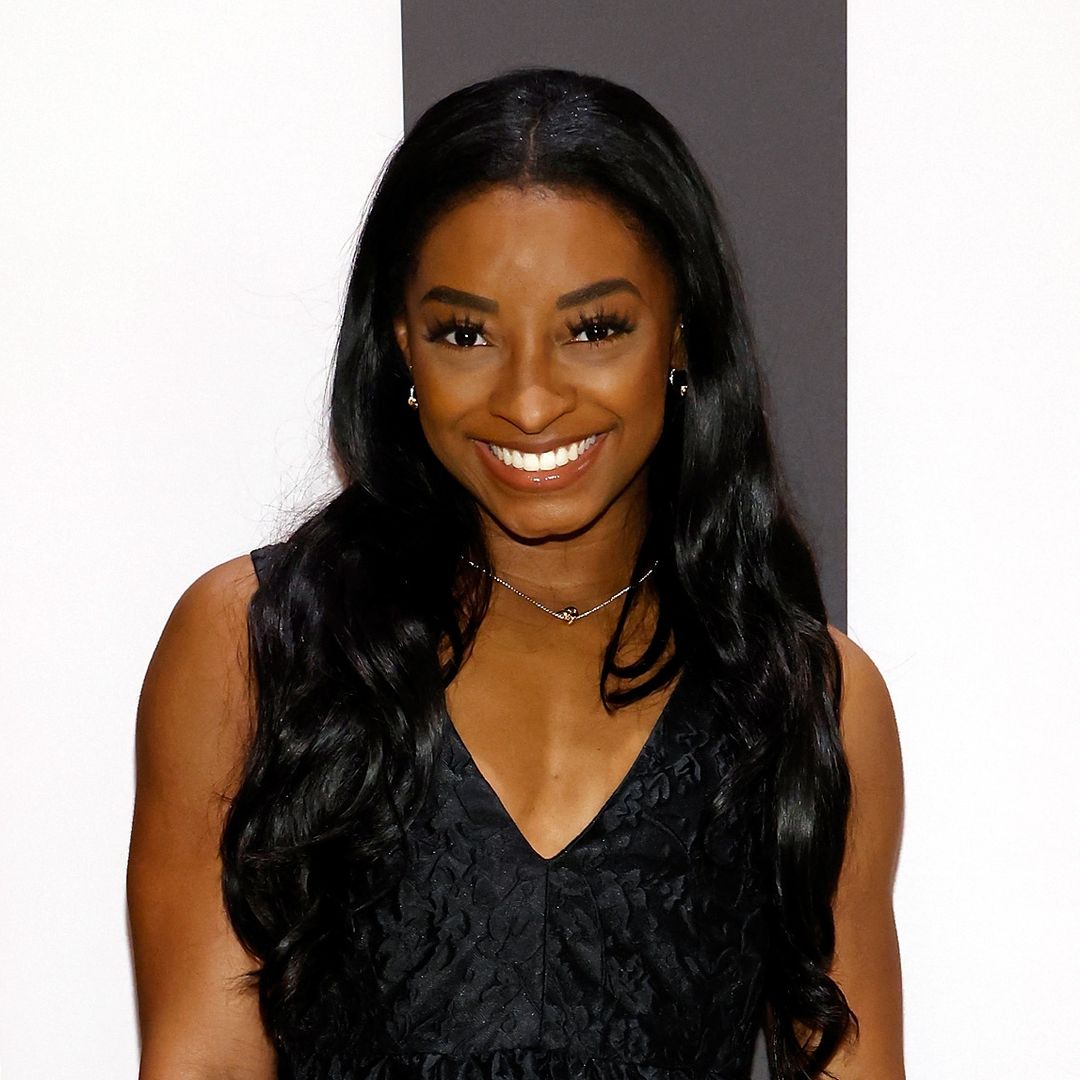 Simone Biles looks so glamorous in tiered dress amid 'time apart' from husband Jonathan Owens