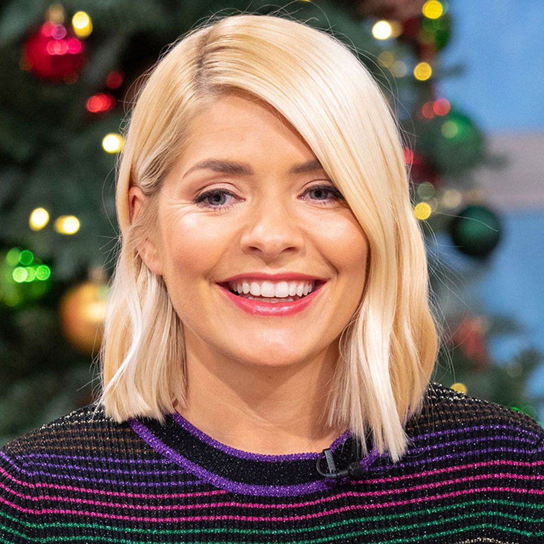 Holly Willoughby shares glimpse of stunning Christmas tree at her family home