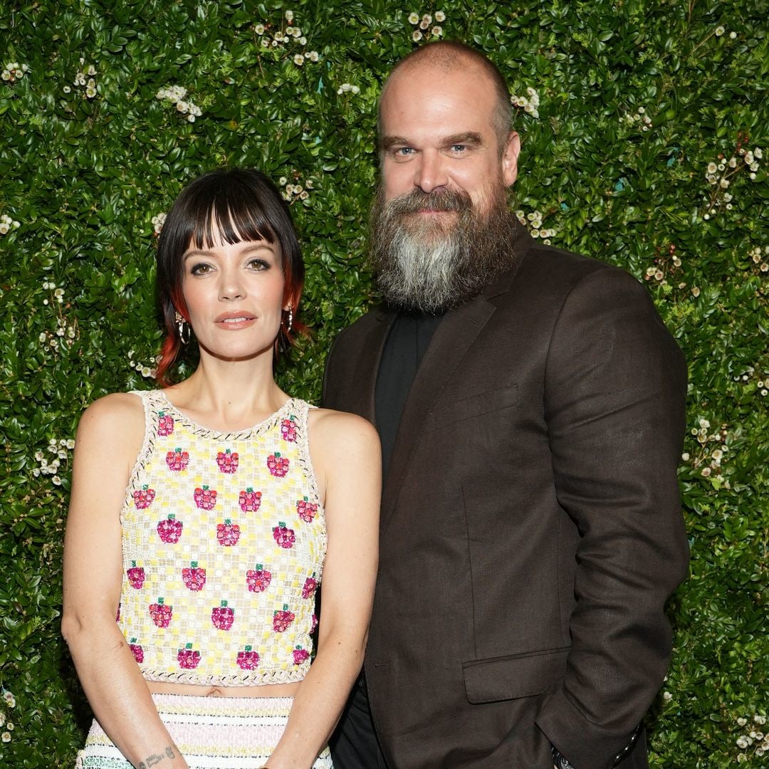 Lily Allen makes rare appearance with husband David Harbour