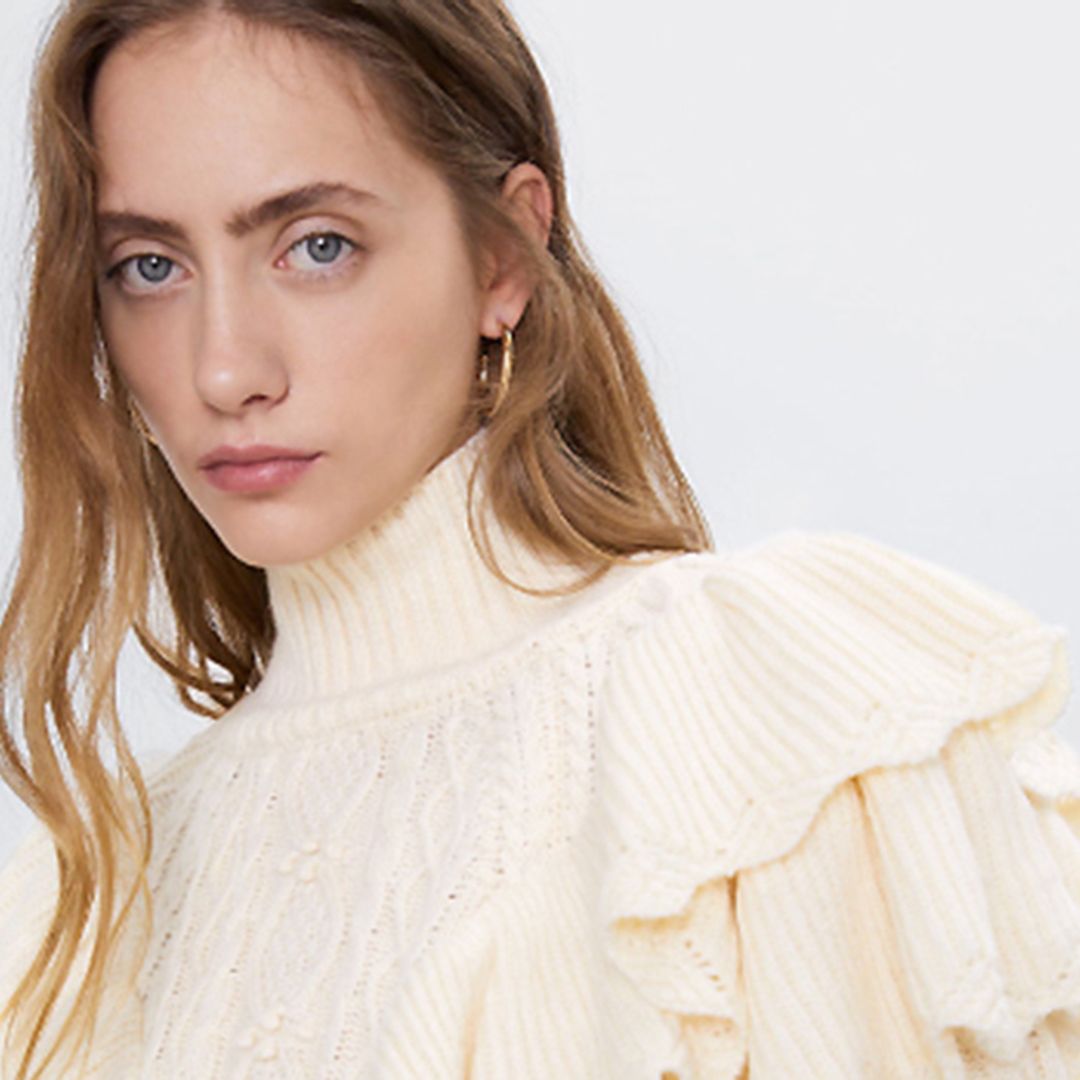 The Zara ruffle jumper celebs and influencers can't get enough of
