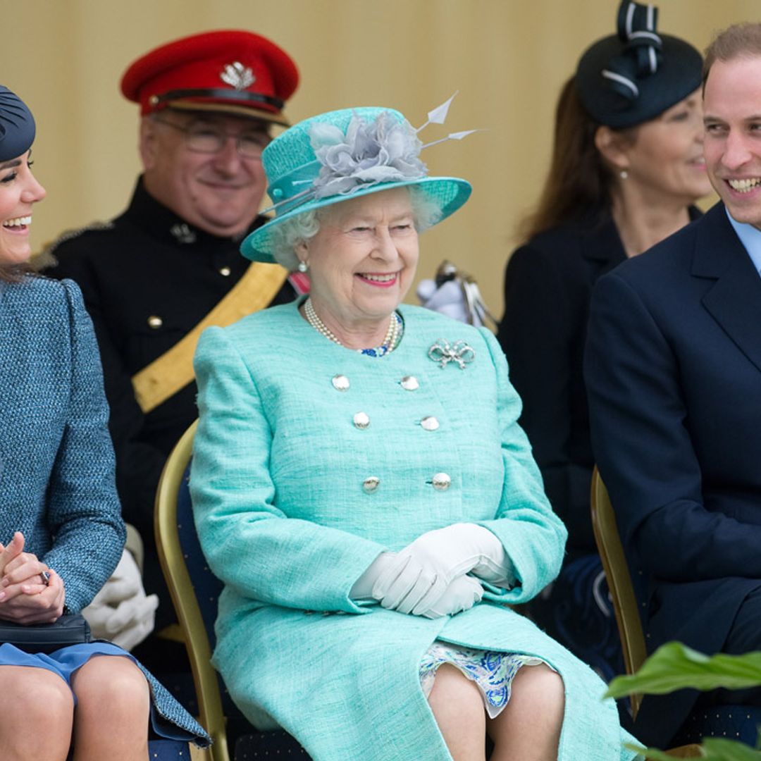 Prince William and Kate share sweet family photo in honour of Queen's 96th birthday