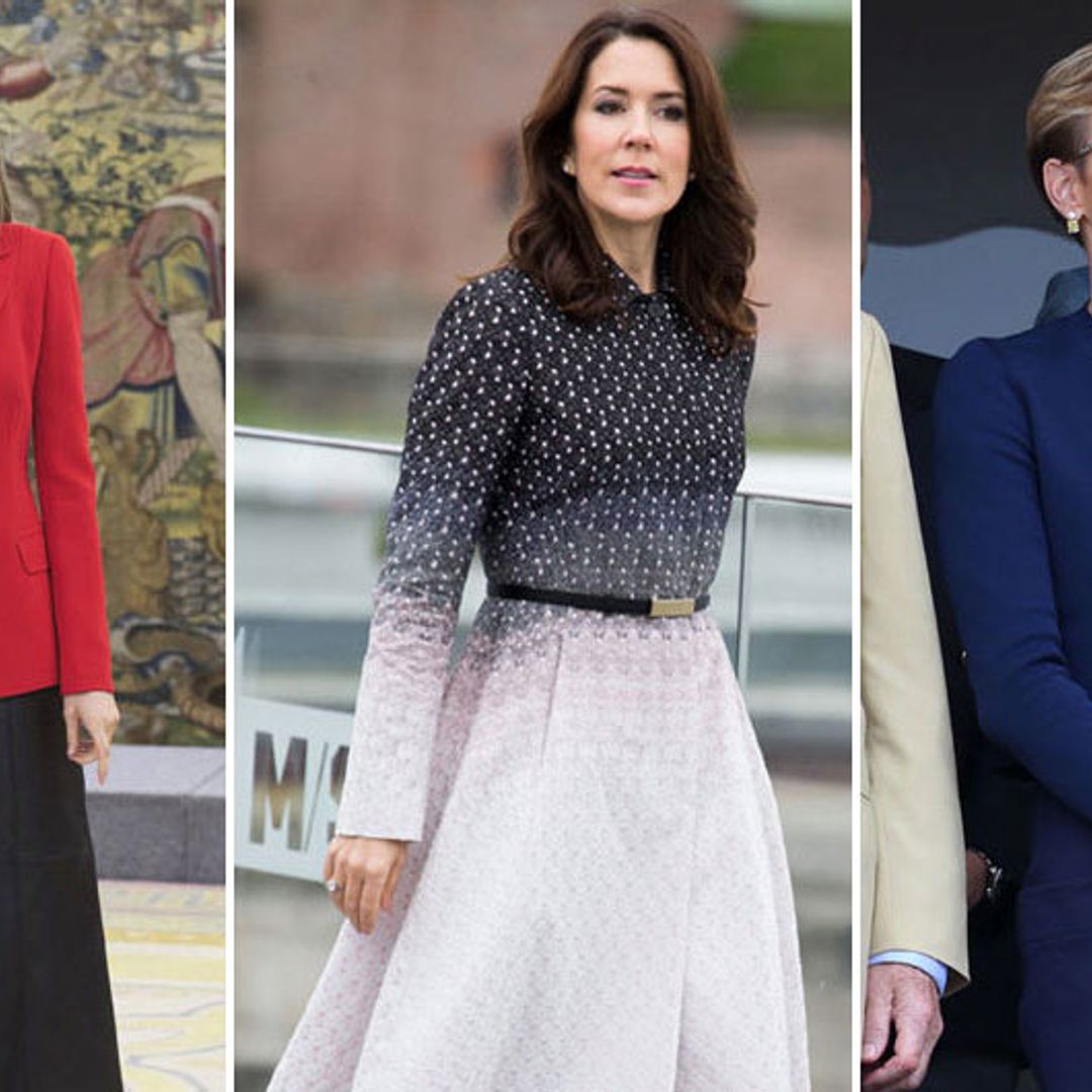 Queen Letizia, Princess Charlene and more of the week's best royal style