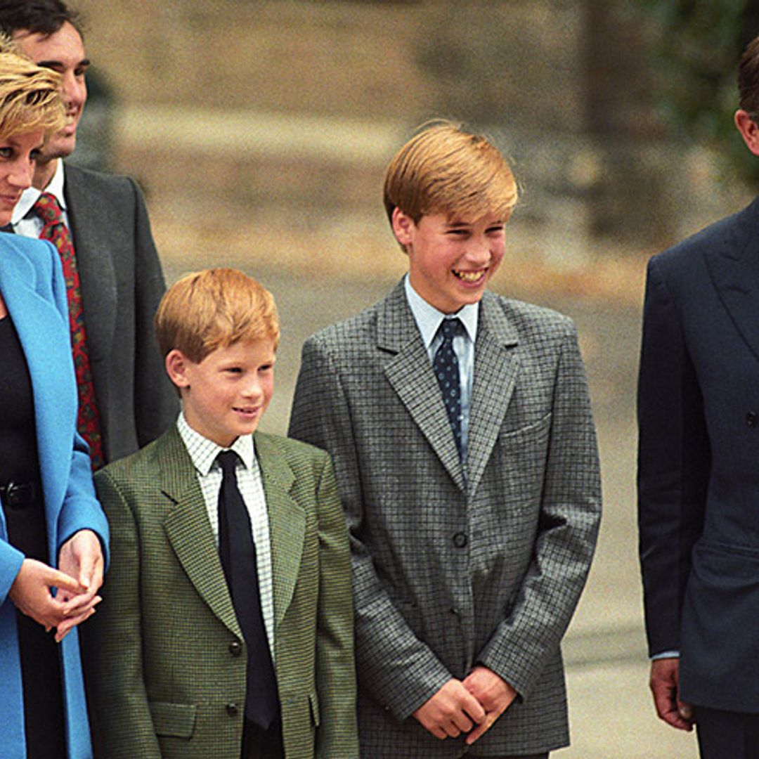 William and Harry recall the moment Prince Charles told them of Diana's death