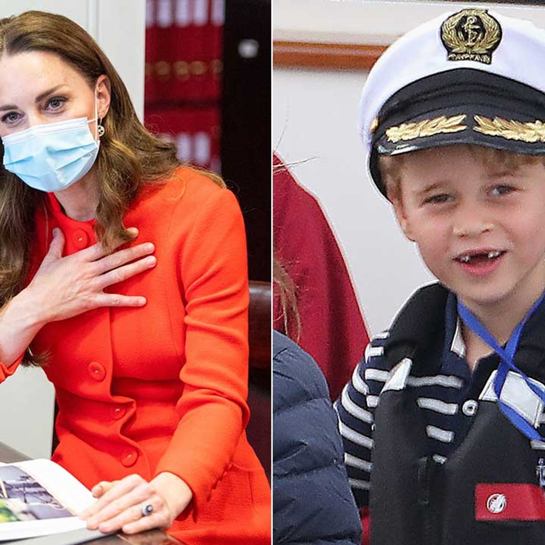 Kate Middleton receives very apt gift for Prince George during surprise outing