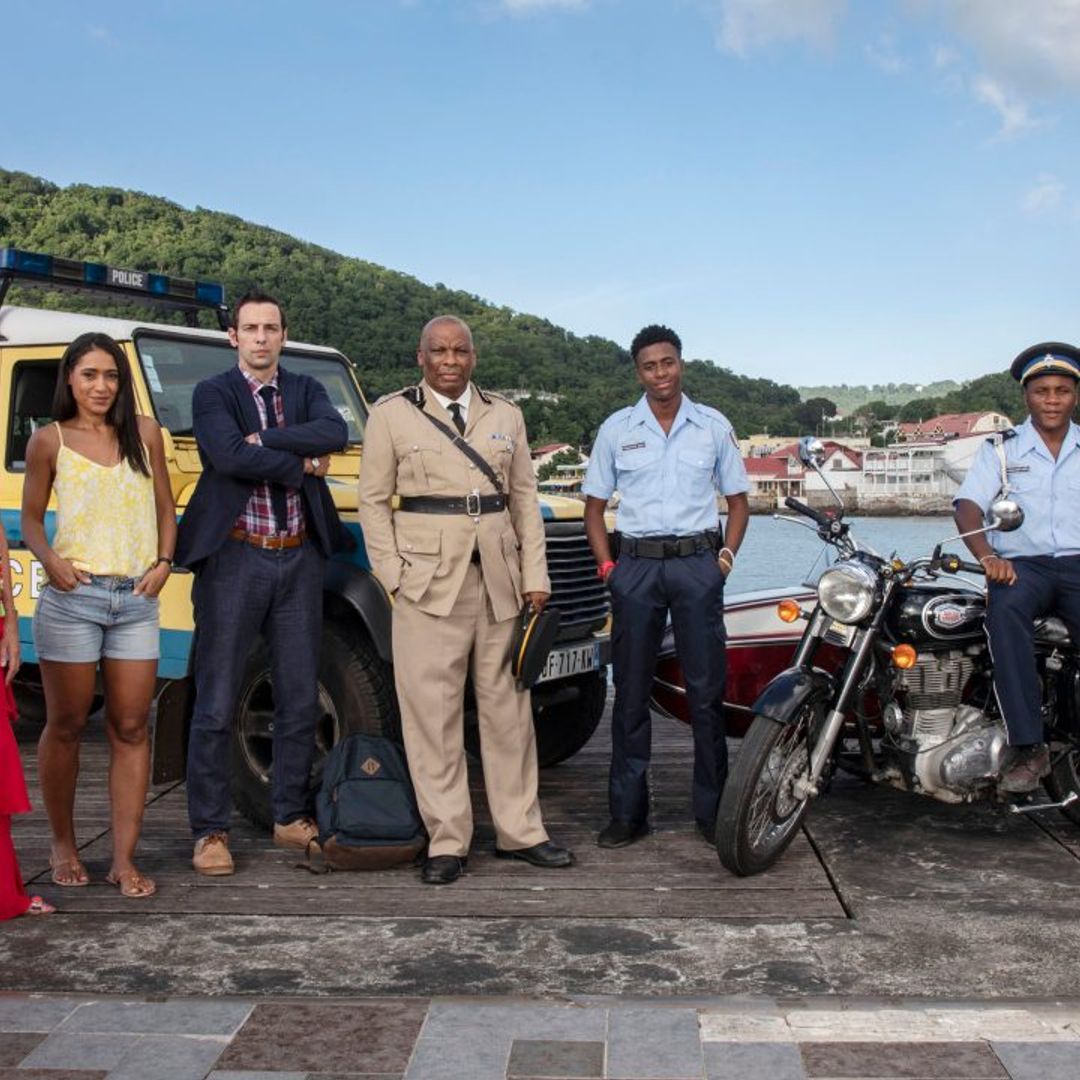 Death in Paradise stars shocked while being introduced to Ralf Little's new family member 