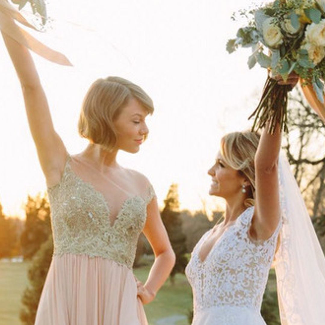 Taylor Swift references "Love Story" in maid of honor speech, brings crowd to tears