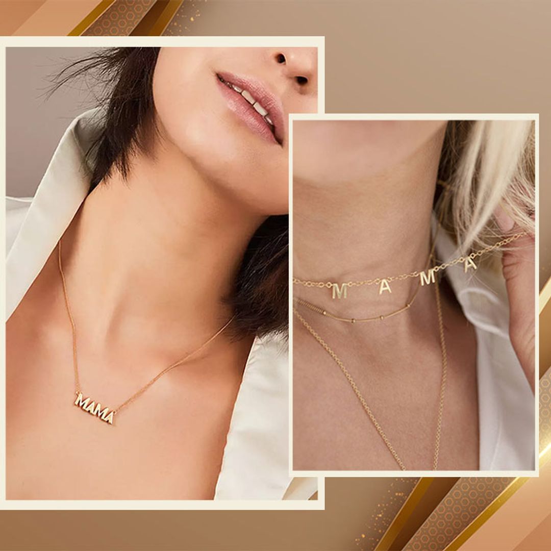 Best mama necklaces for Mother's Day - as seen on Meghan Markle, Gigi Hadid & Emily Ratajkowski