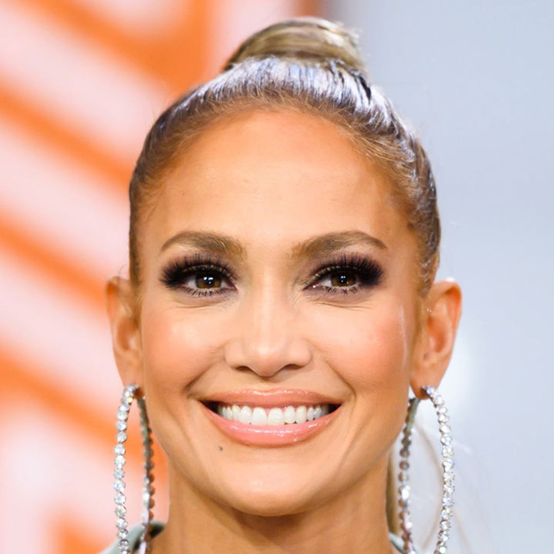 Jennifer Lopez dances in hot pants and just a bra – and fans go wild