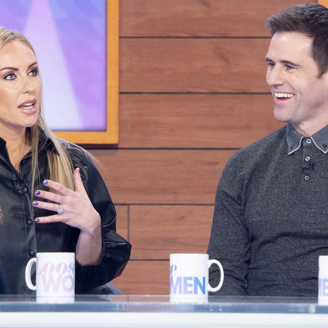 Dancing on Ice's Brianne Delcourt defends herself against criticism of her engagement to Kevin Kilbane