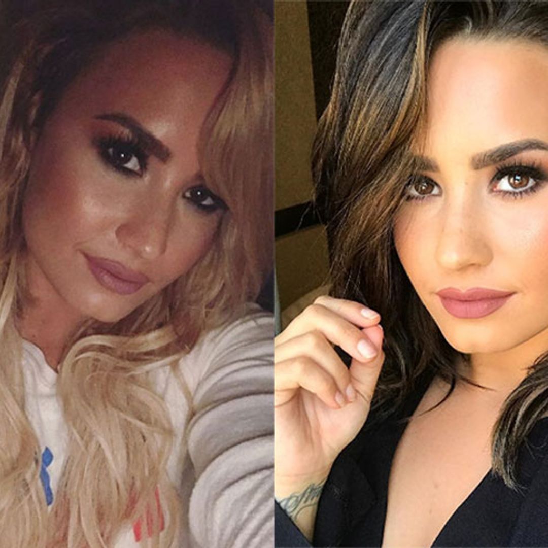 Demi Lovato unveils her new blonde hair inspired by fairytale character