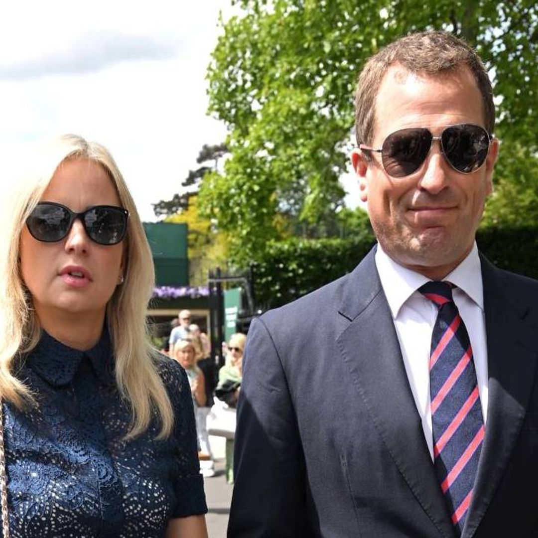 Peter Phillips holds hands with new girlfriend at Wimbledon following marriage split