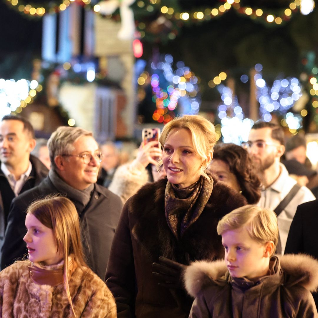 Princess Charlene's daughter Gabriella looks 'polished' in £400 age-appropriate faux fur coat