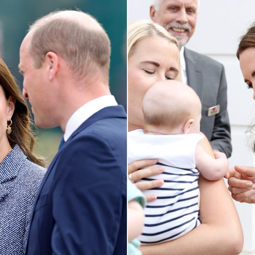 10 times Duchess Kate couldn't contain her broodiness - photos