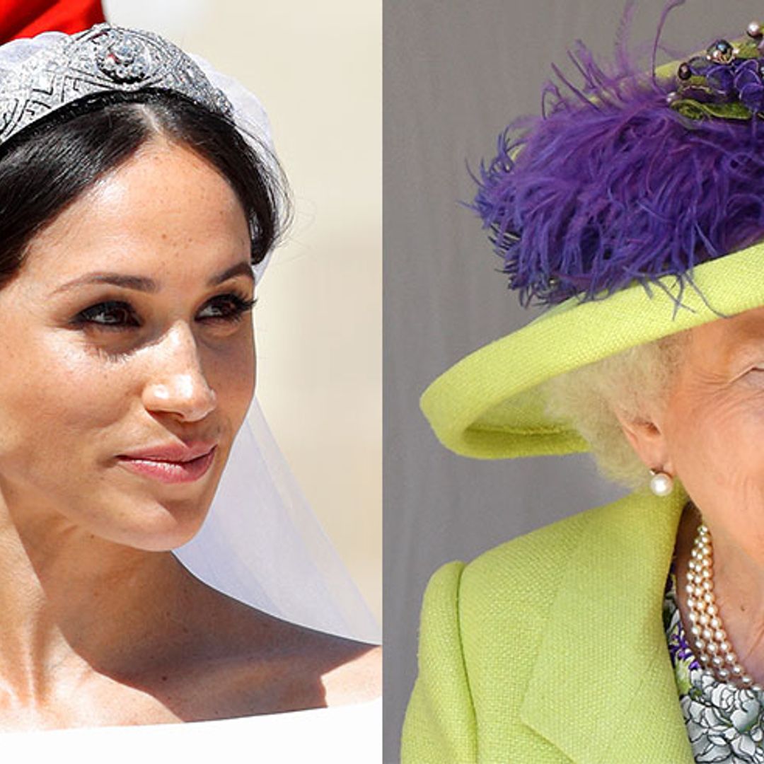 These twins just dressed up as the Queen and Meghan Markle for Halloween – and it's adorable