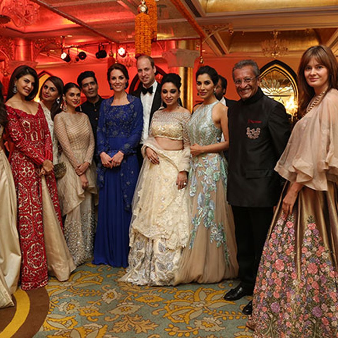 Prince William and Kate rub shoulders with Bollywood's finest at glittering gala