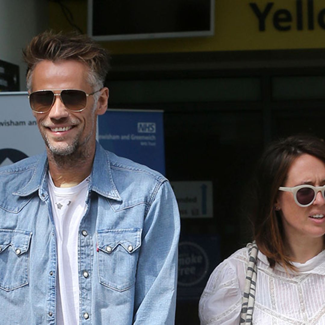 Frail Richard Bacon seen leaving hospital after recovery from mystery lung condition