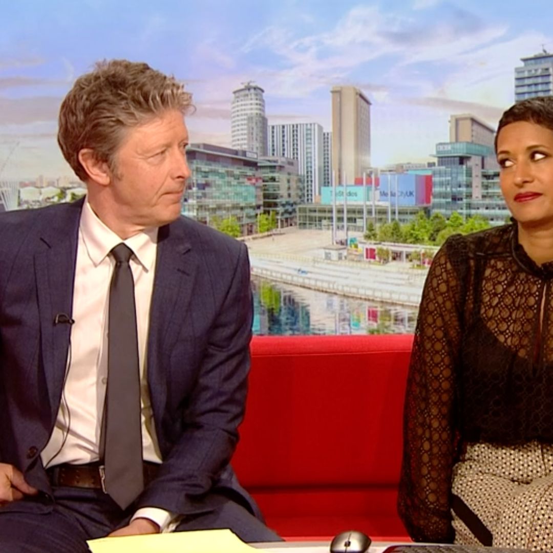 BBC Breakfast fans notice 'drama' between Naga Munchetty and Charlie Stayt in awkward live TV moment
