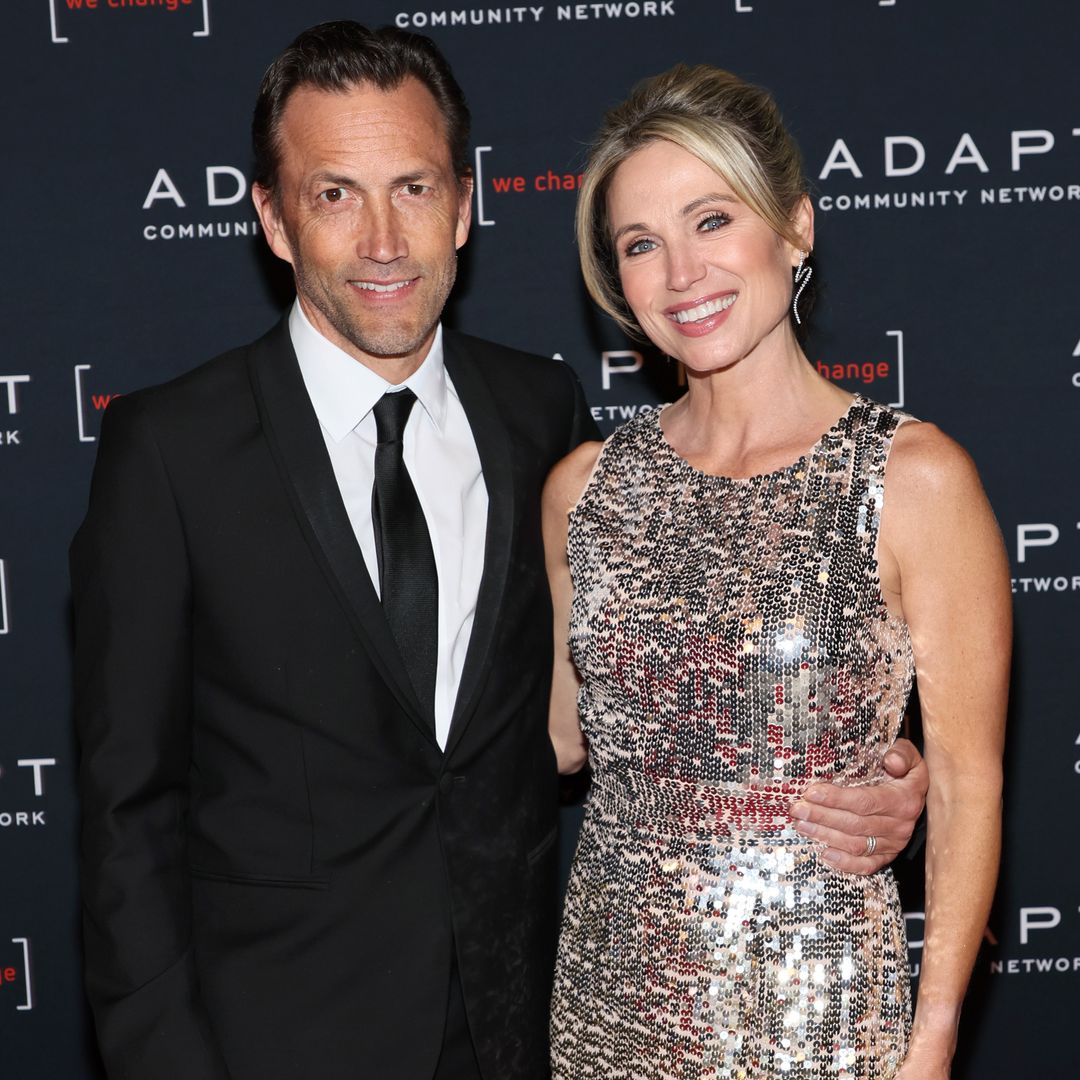 Amy Robach's ex-husband Andrew Shue is beaming in new photo during special family reunion