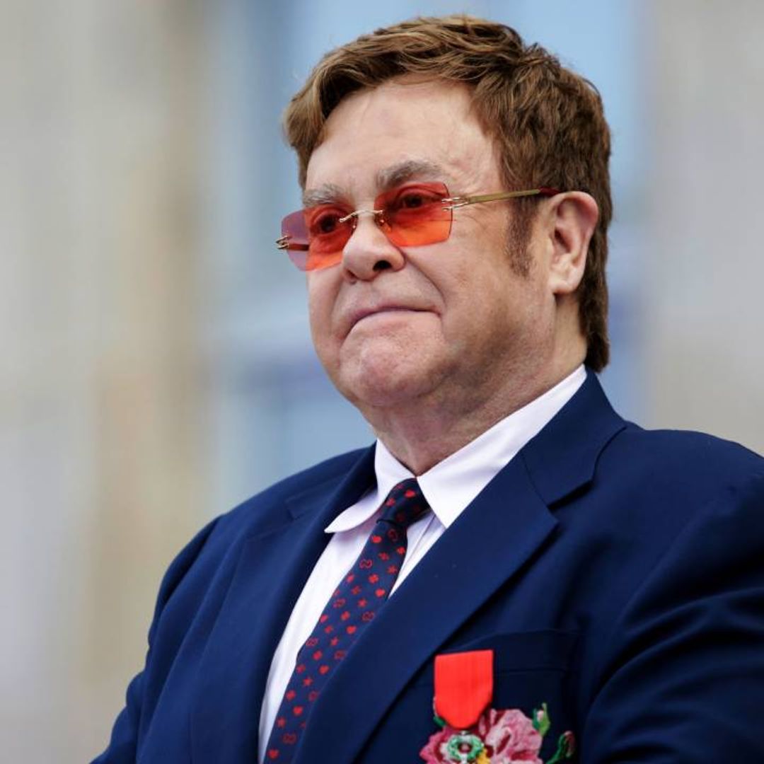 Elton John opens up about 'tough week' as he updates his fans following pneumonia diagnosis