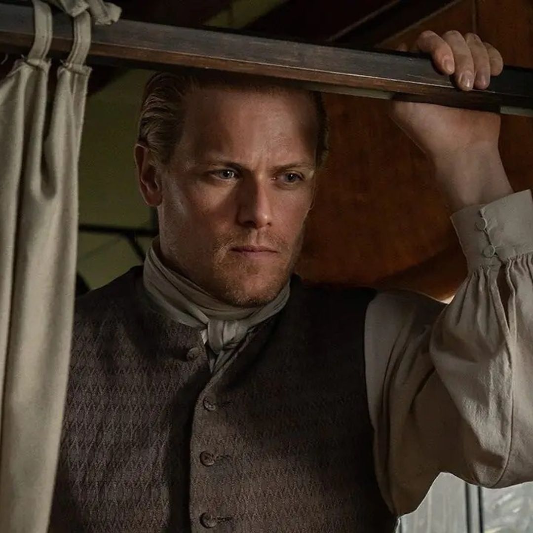 Sam Heughan makes candid comment about "uncomfortable" scenes in Outlander