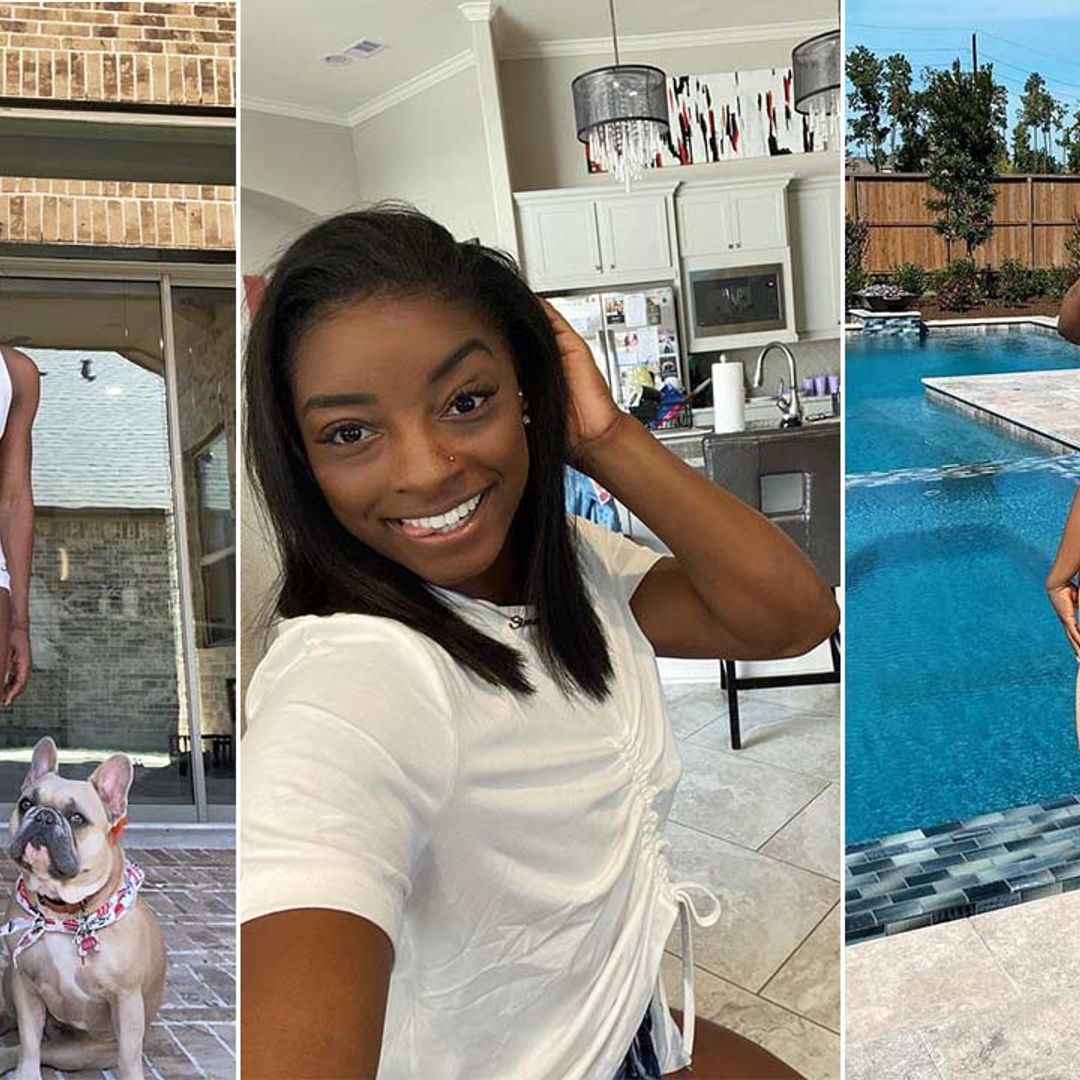 Simone Biles' sleek Texas home is out of this world – see photos