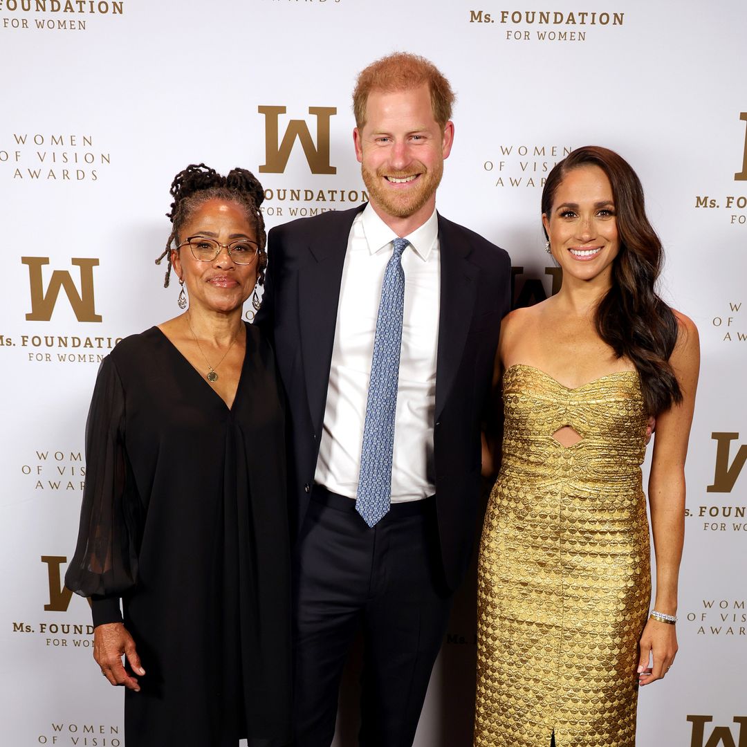 Meghan Markle’s mom Doria Ragland beams with pride as she steps out with daughter and son-in-law Prince Harry