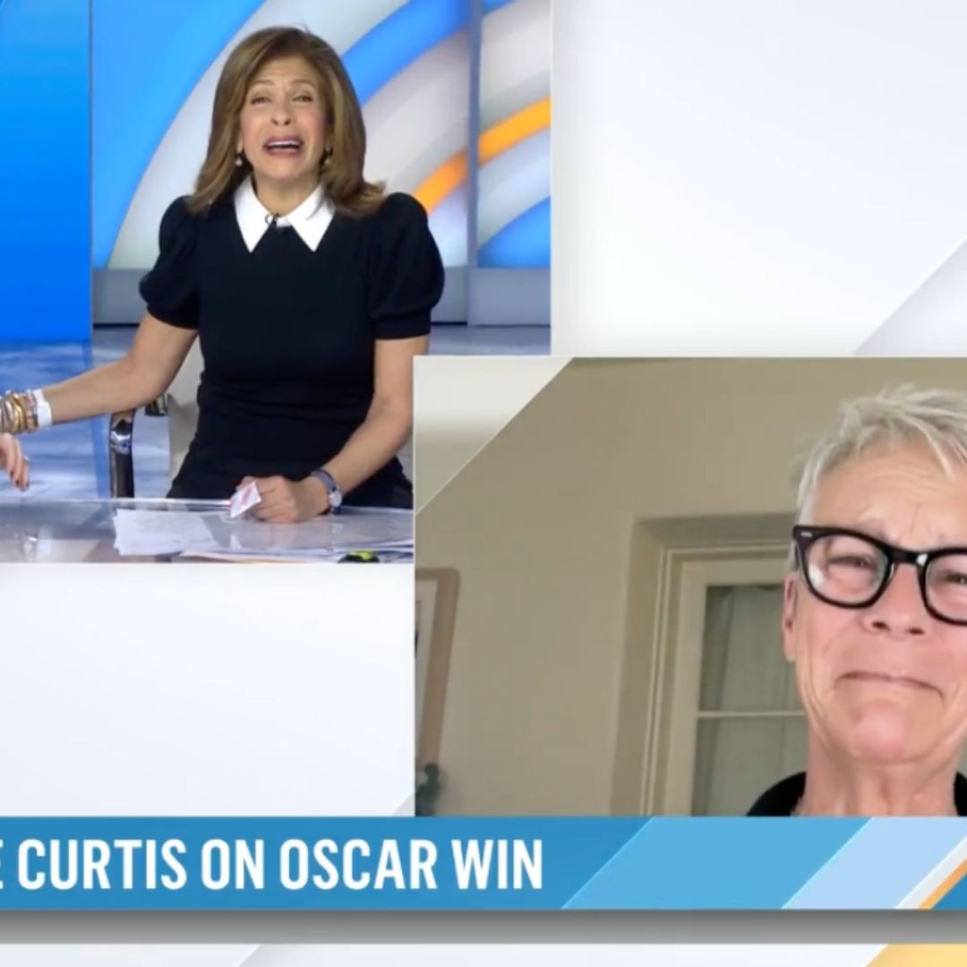Jamie Lee Curtis breaks down in tears on Today as she reveals special gesture for daughter amid Oscar win