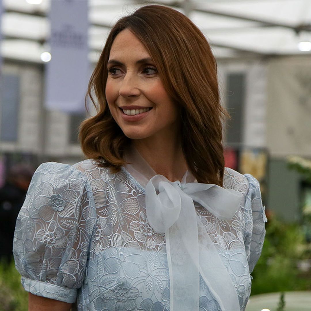 Alex Jones enjoys date with husband at the Chelsea Flower Show - and just look at her dress