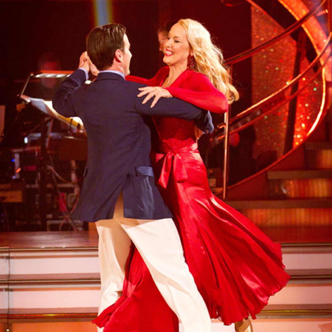 Jerry Hall says goodbye to 'Strictly' as she is voted off