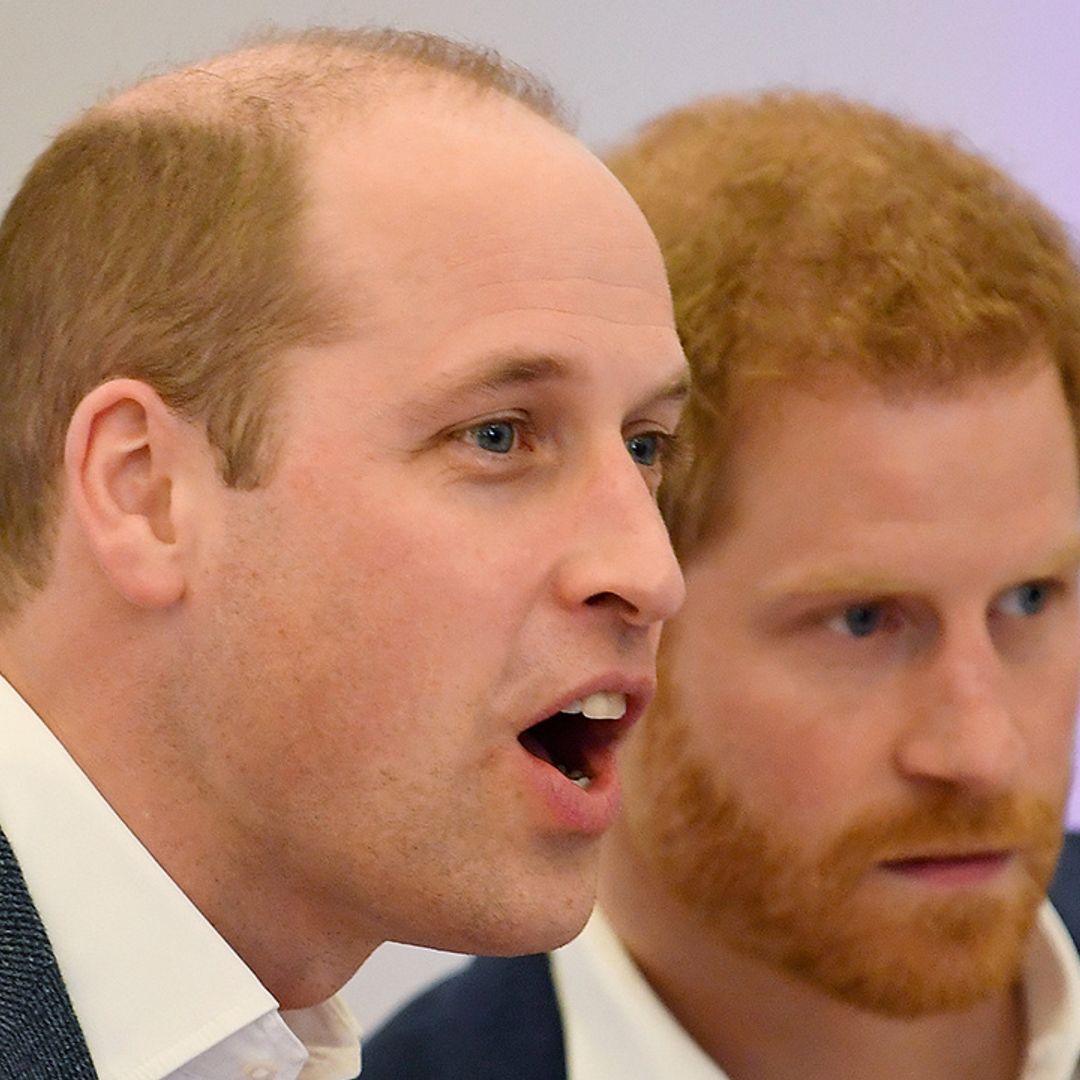 Prince William's cheeky comment about his and Prince Harry's relationship - watch