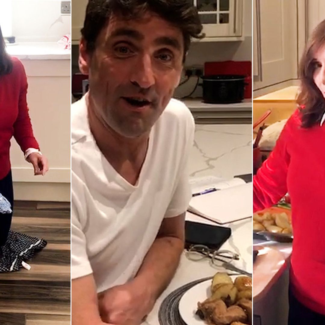 Shirley Ballas' romantic dinner at home with boyfriend Danny Taylor almost goes wrong – video