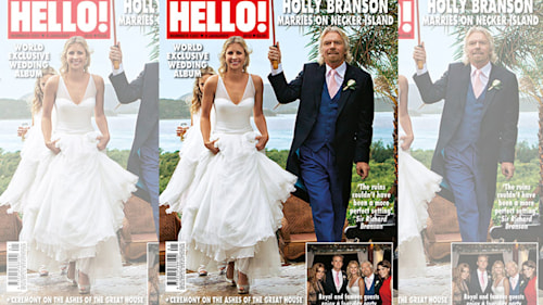 Flashback Friday: Holly Branson and Freddie Andrews' fun-filled wedding