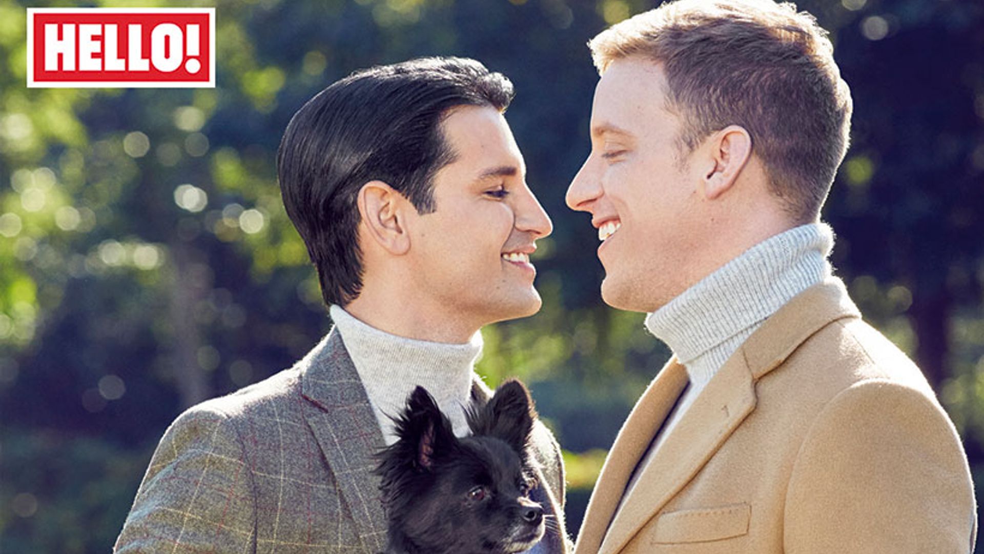 Ollie Locke Shares First Engagement Photos With Fiance Gareth Locke Exclusive Hello 