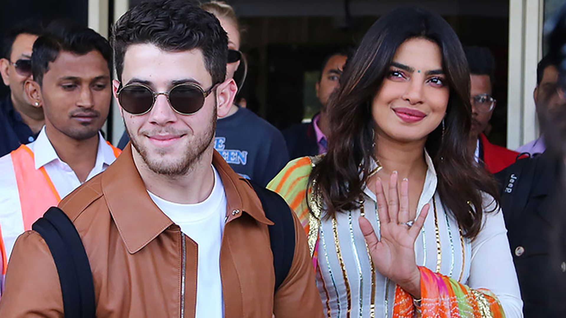 Priyanka Chopra and Nick Jonas arrive in Jodhpur ahead of their Indian