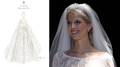 FIRST LOOK: Lady Gabriella Windsor's SECOND wedding dress is incredible