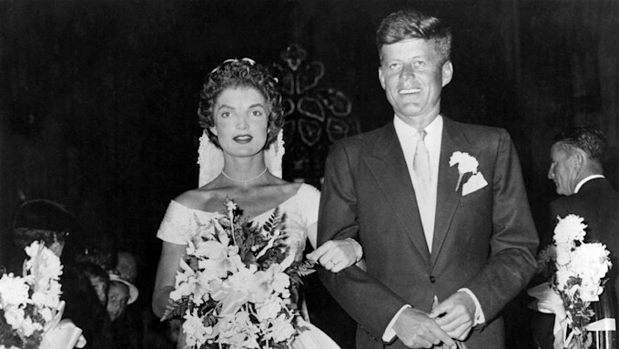 See new details of Jackie Kennedy's wedding dress in previously ...