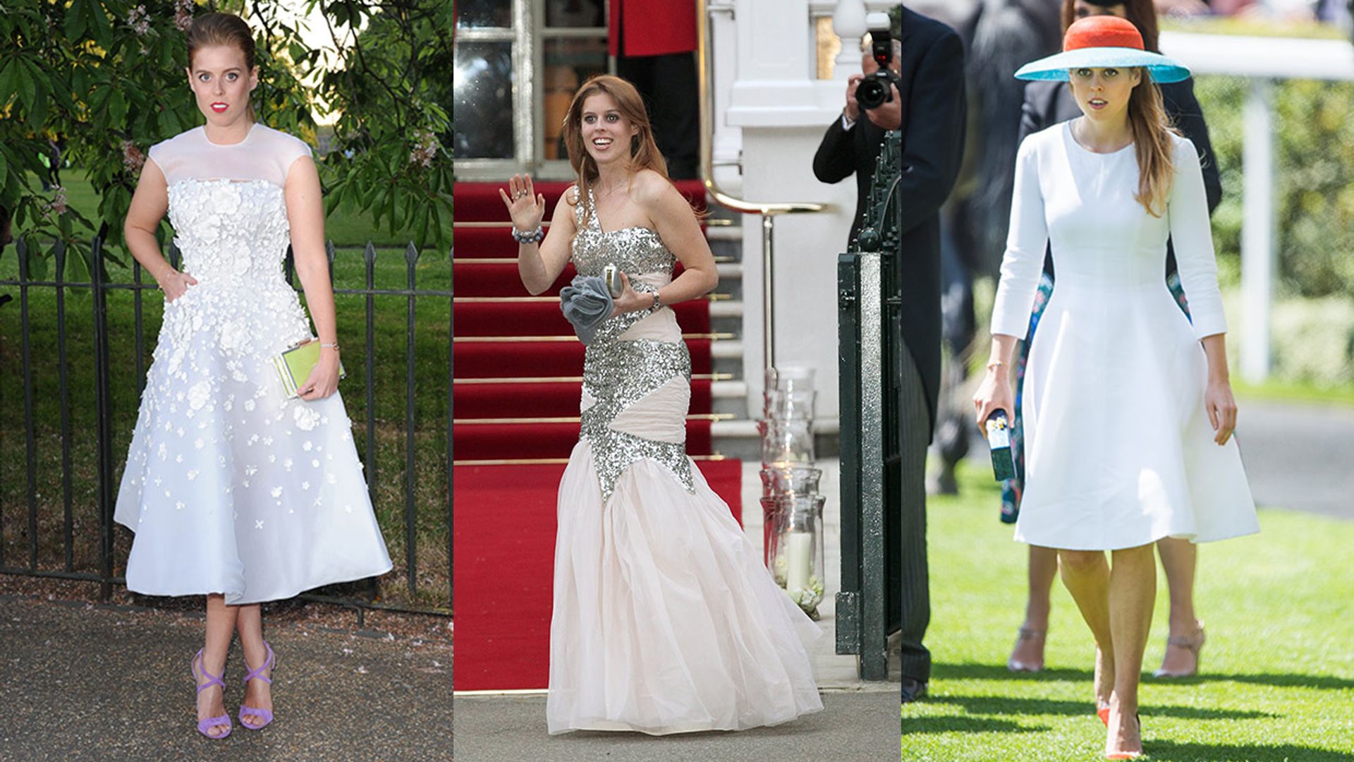 Princess Beatrice Wedding Dress 7 Times She Dressed Like A Bride Hello