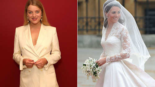 How Flora Ogilvy channelled Kate Middleton at her surprise royal wedding