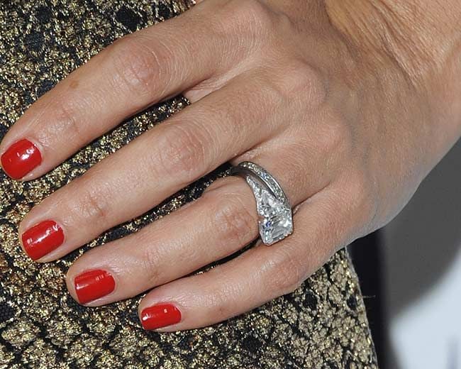 Salma Hayek Engagement Ring