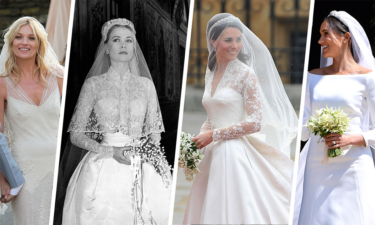 Celebrity and royal wedding veils to amaze you: Meghan Markle, Hailey ...