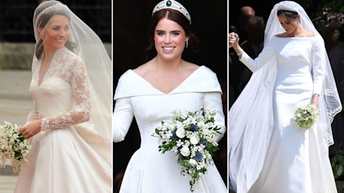 The story behind royal wedding dresses as told by designers: Kate Middleton, Meghan Markle and more