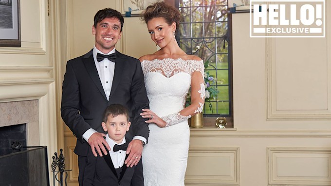 Catherine Tyldesley Rewears Wedding Dress As She Marks Special Anniversary Exclusive Hello