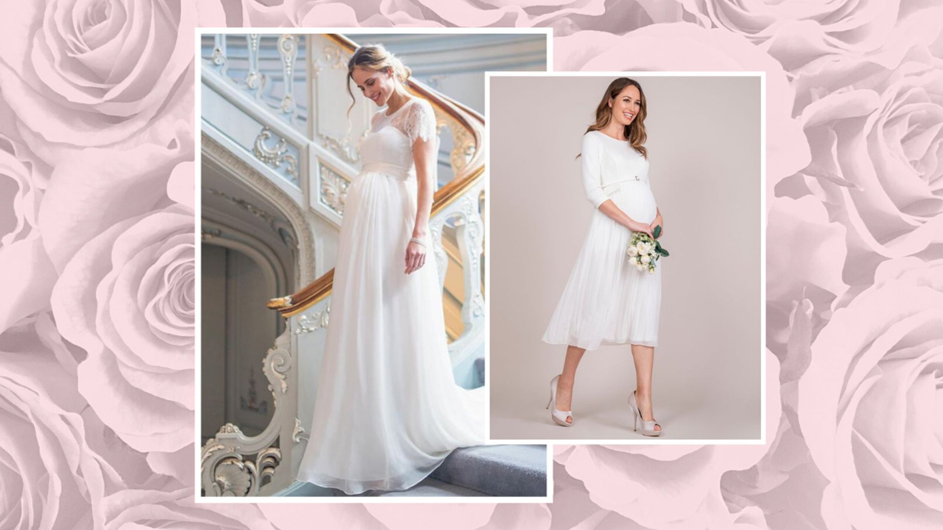 15 maternity wedding dresses for pregnant brides in 2022