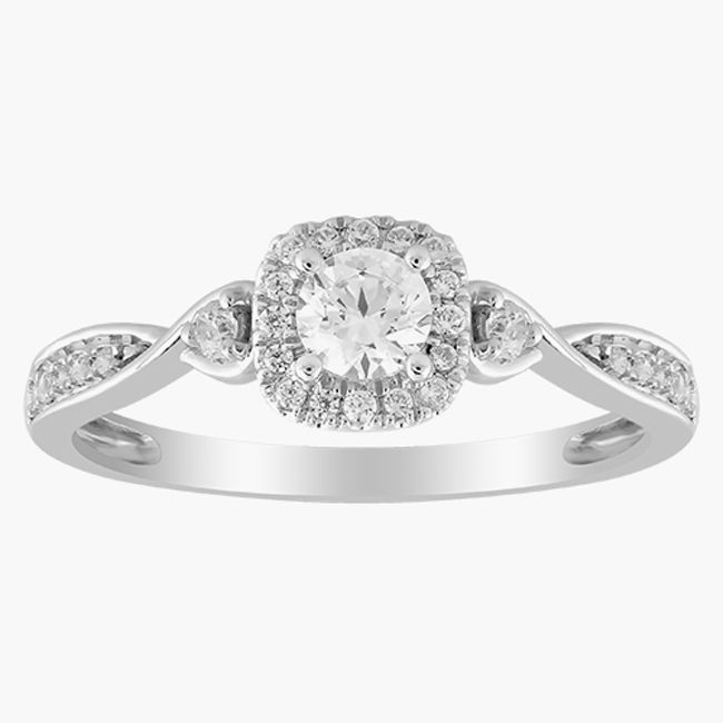 1 carat diamond ring h samuel